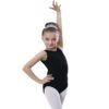 Perfecto Maillot de Ballet para niñas sin mangas - Imagen 4