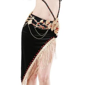 Práctica y sexy falda de danza del vientre - Bailongas